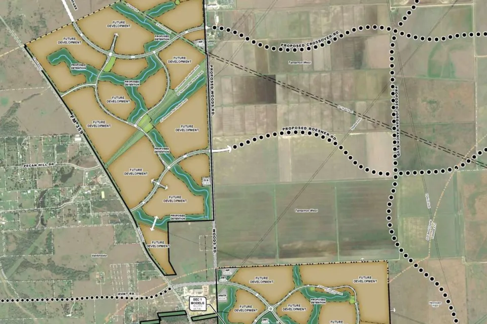 Plan for Cross Creek West